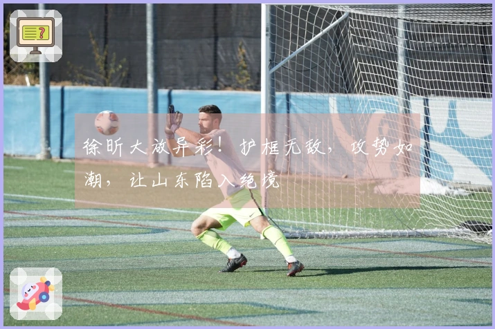 徐昕大放异彩！护框无敌，攻势如潮，让山东陷入绝境